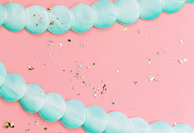 DIY Colorful Watercolor Garland4