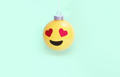 DIY Emoji Ornament