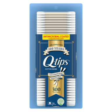Q-TIPS<sup>®</sup> Hygienc Shield Cotton Swabs(300ct)